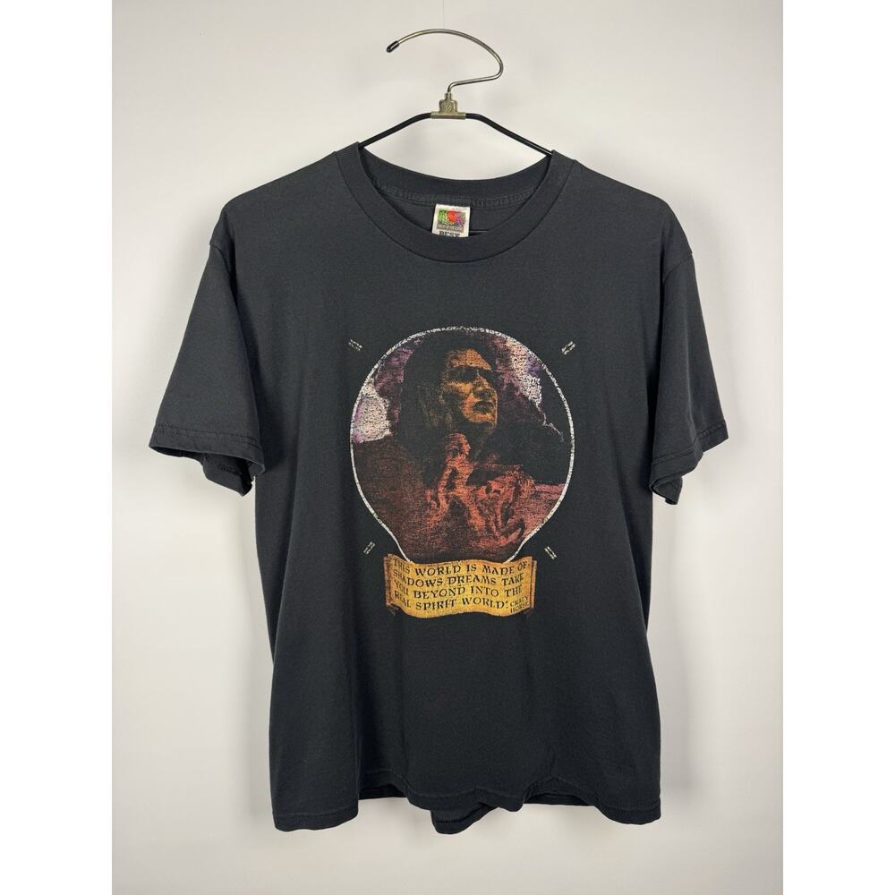 Vintage 1997 Neil Young Crazy Horse Shirt Rare Print Fruit Heavy Tag Large 22x28